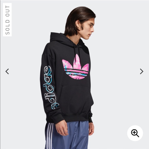Adidas watercolor hoodie Clearance